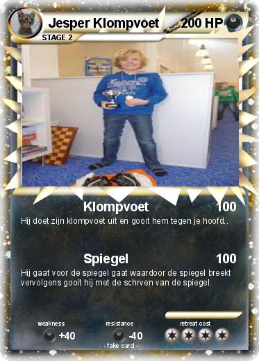 Pokemon Jesper Klompvoet