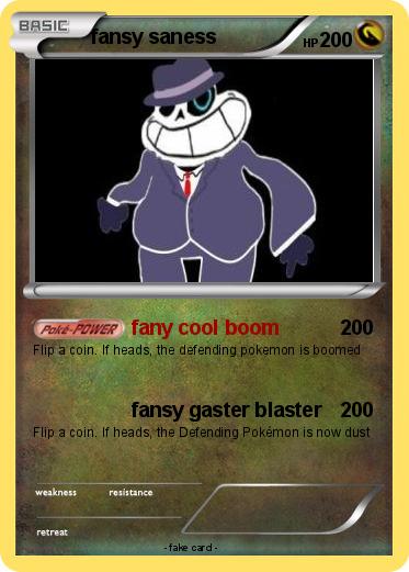 Pokemon fansy saness