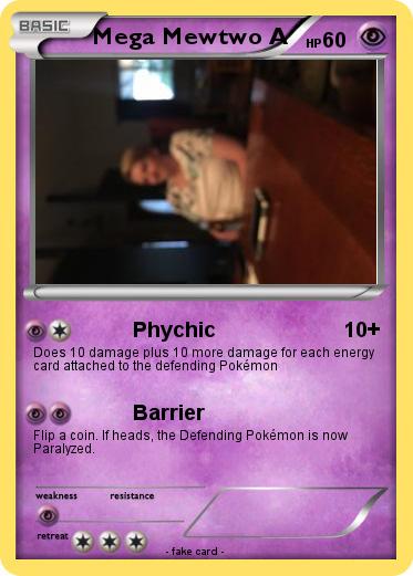Pokemon Mega Mewtwo A