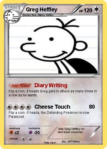 Pokemon Greg Heffley