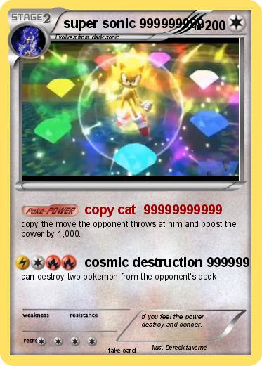 Pokemon super sonic 999999999