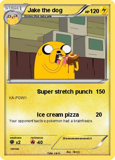 Pokemon Jake the dog