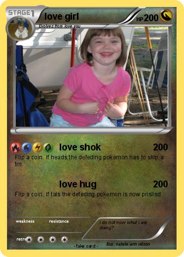 Pokemon love girl
