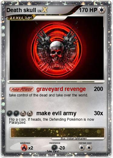Pokemon Death skull