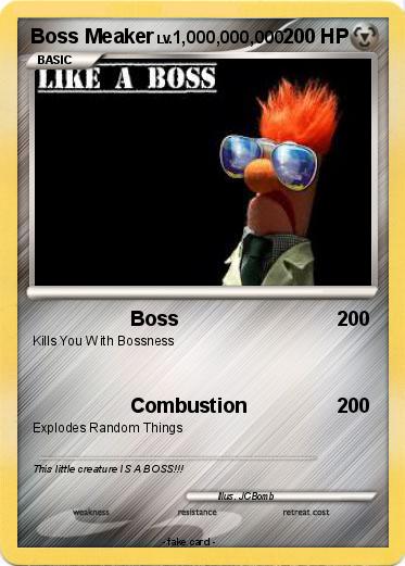Pokemon Boss Meaker