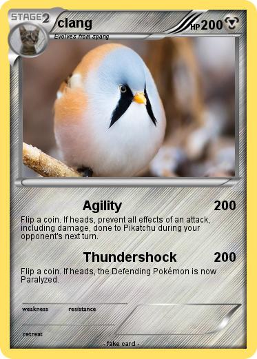 Pokemon clang