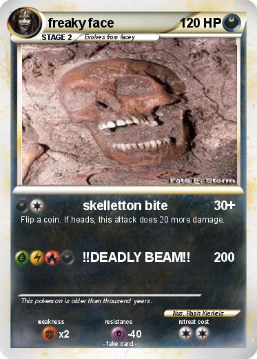 Pokemon freaky face