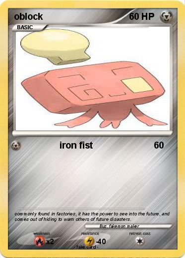 Pokemon oblock