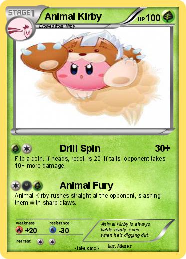 Pokemon Animal Kirby