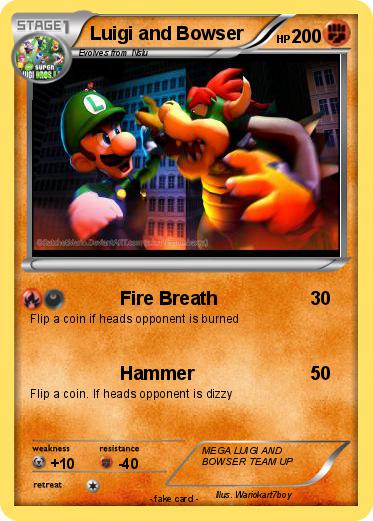 Pokemon Luigi and Bowser