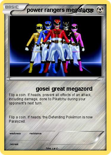 Pokemon power rangers megaforce