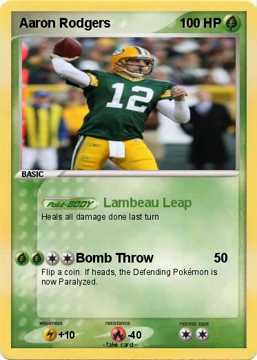 Pokemon Aaron Rodgers
