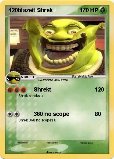 Pokemon 420blazeit Shrek