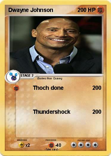 Pokemon Dwayne Johnson