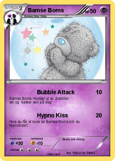 Pokemon Bamse Boms