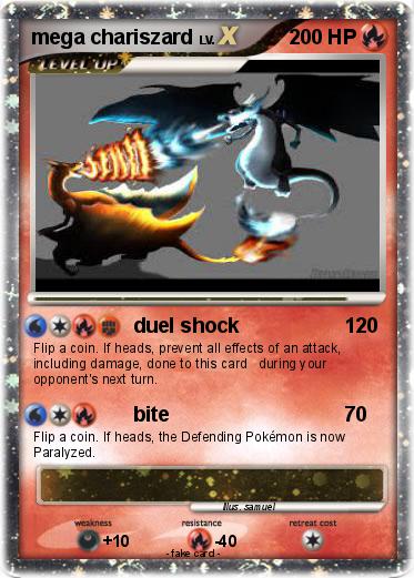 Pokemon mega chariszard
