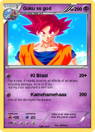 Pokemon Goku ss god