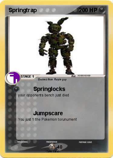 Pokemon Springtrap