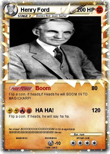 Pokemon Henry Ford