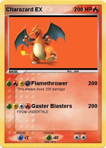 Pokemon Charazard EX