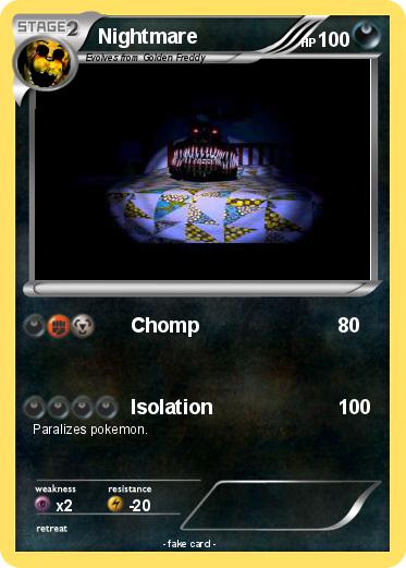 Pokemon Nightmare