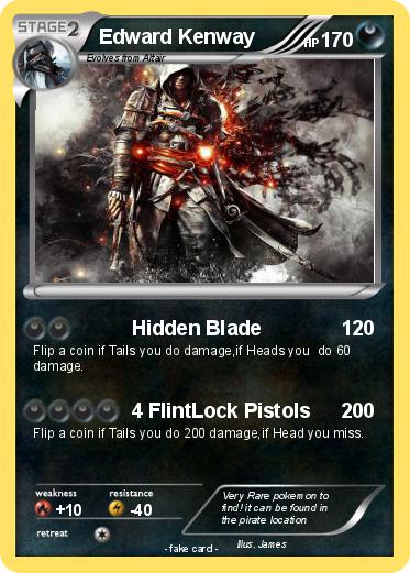 Pokemon Edward Kenway