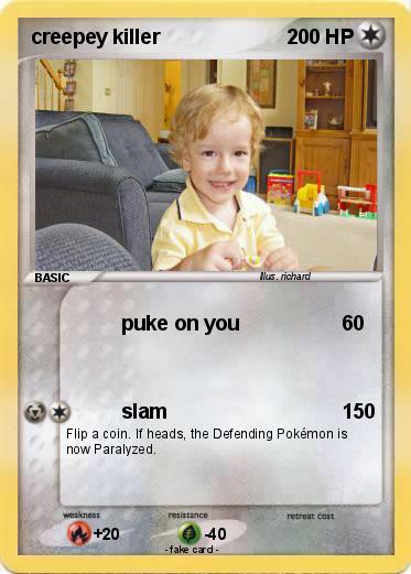 Pokemon creepey killer