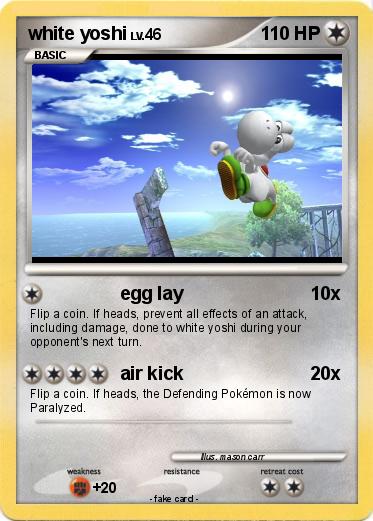 Pokemon white yoshi