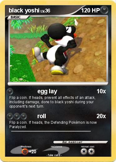 Pokemon black yoshi