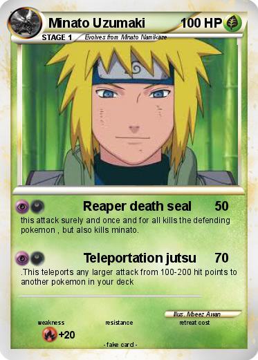Pokemon Minato Uzumaki
