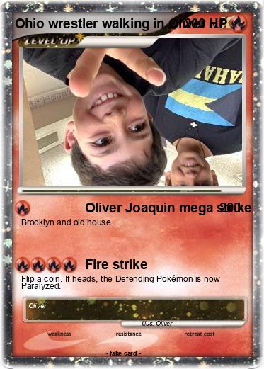 Pokemon Ohio wrestler walking in Oliver