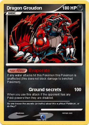 Pokemon Dragon Groudon