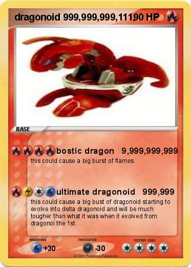 Pokemon dragonoid 999,999,999,111,