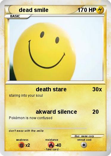 Pokemon dead smile