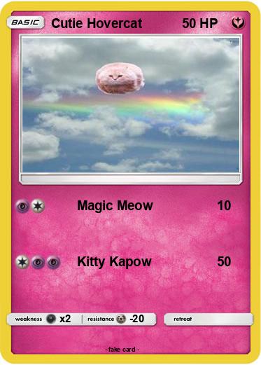 Pokemon Cutie Hovercat