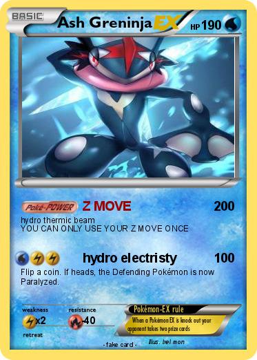 Pokemon Ash Greninja