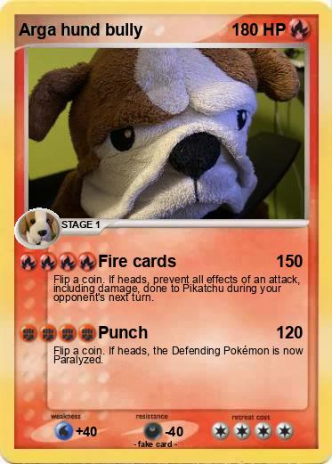 Pokemon Arga hund bully