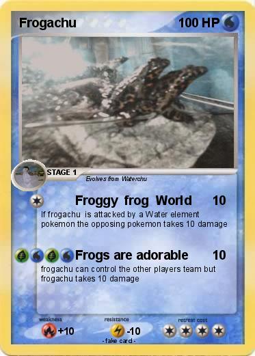 Pokemon Frogachu
