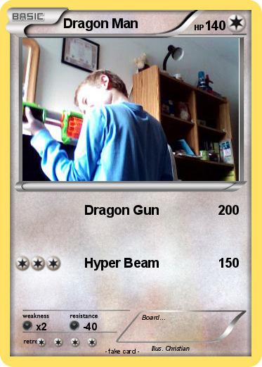 Pokemon Dragon Man