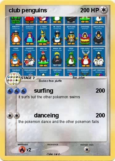 Pokemon club penguins