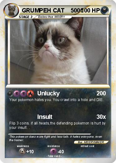 Pokemon GRUMPEH CAT    5000