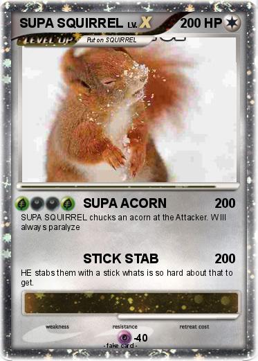 Pokemon SUPA SQUIRREL