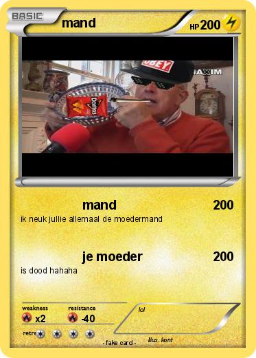 Pokemon mand