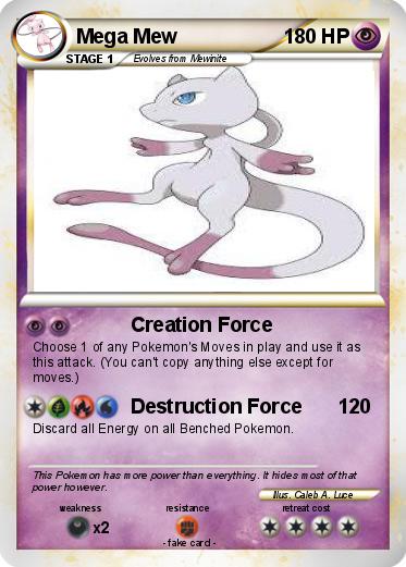 Pokemon Mega Mew