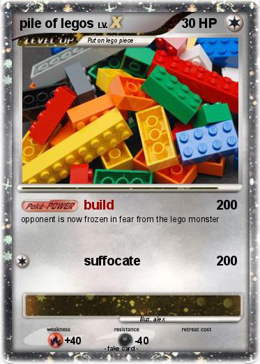 Pokemon pile of legos