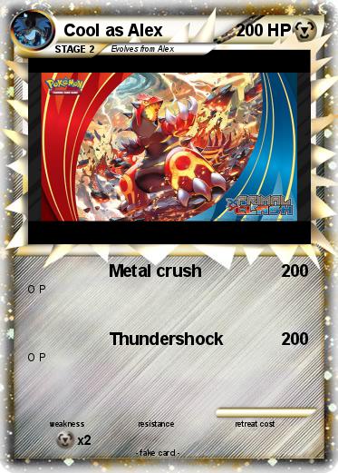 Pokemon Cool as Alex