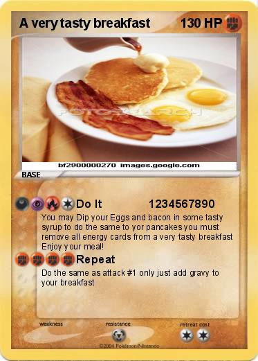 Pokemon A very tasty breakfast