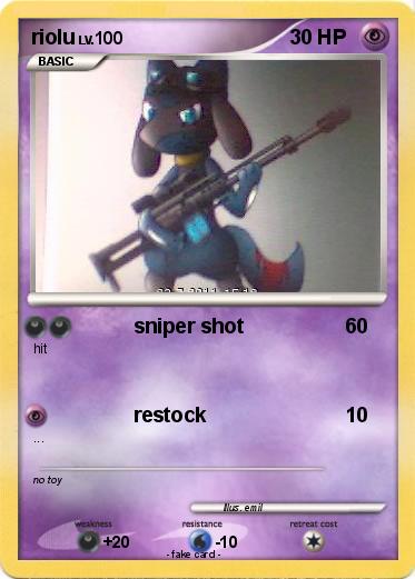 Pokemon riolu