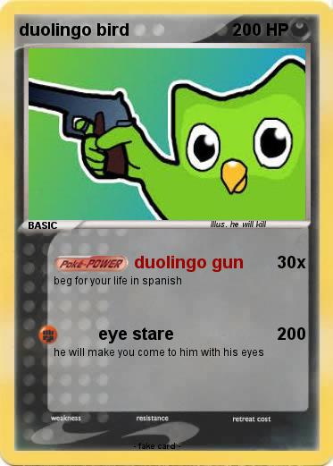 Pokemon duolingo bird