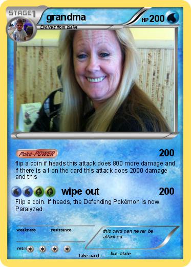 Pokemon grandma